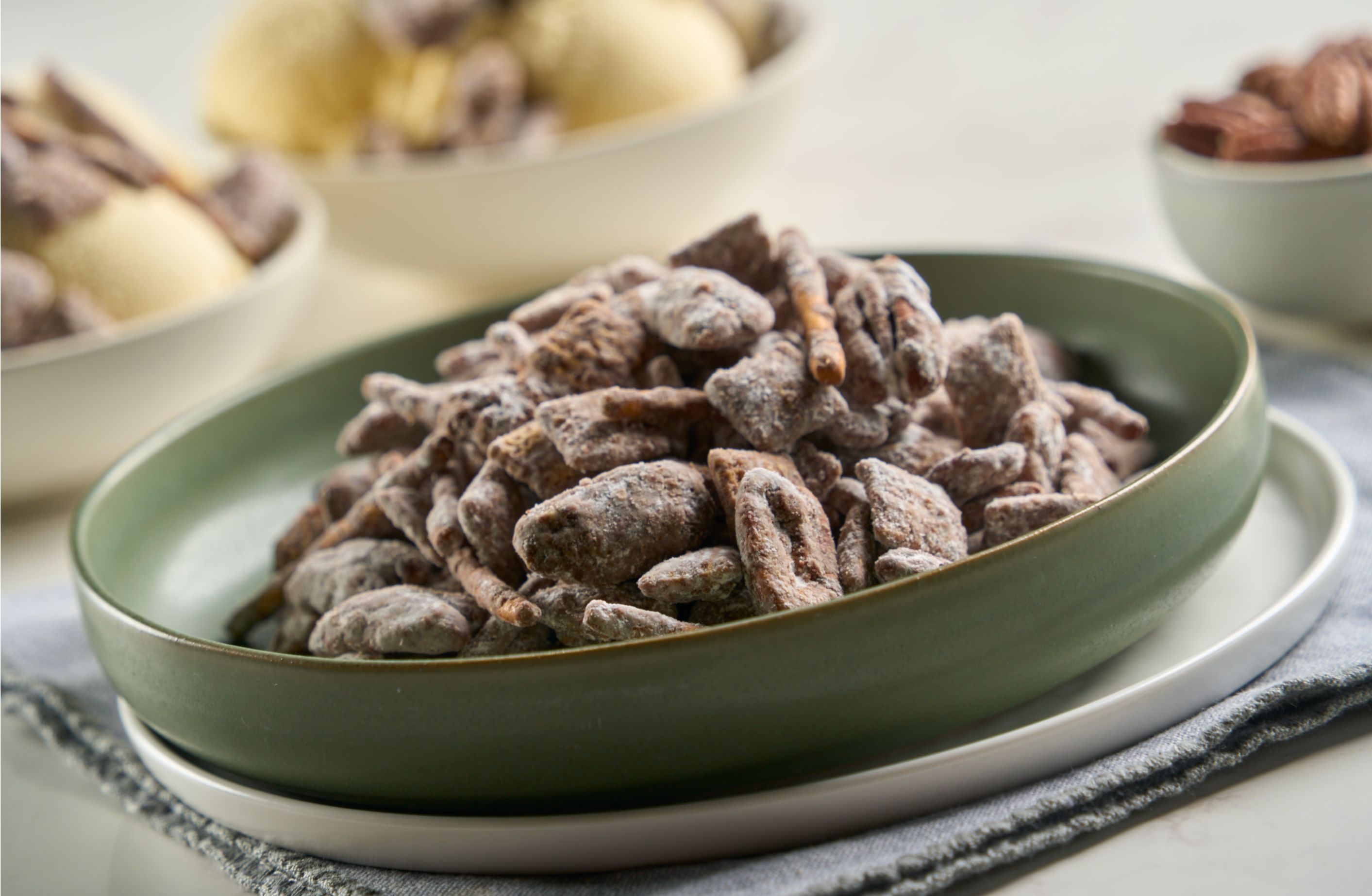 Pecan Pretzel Puppy Chow