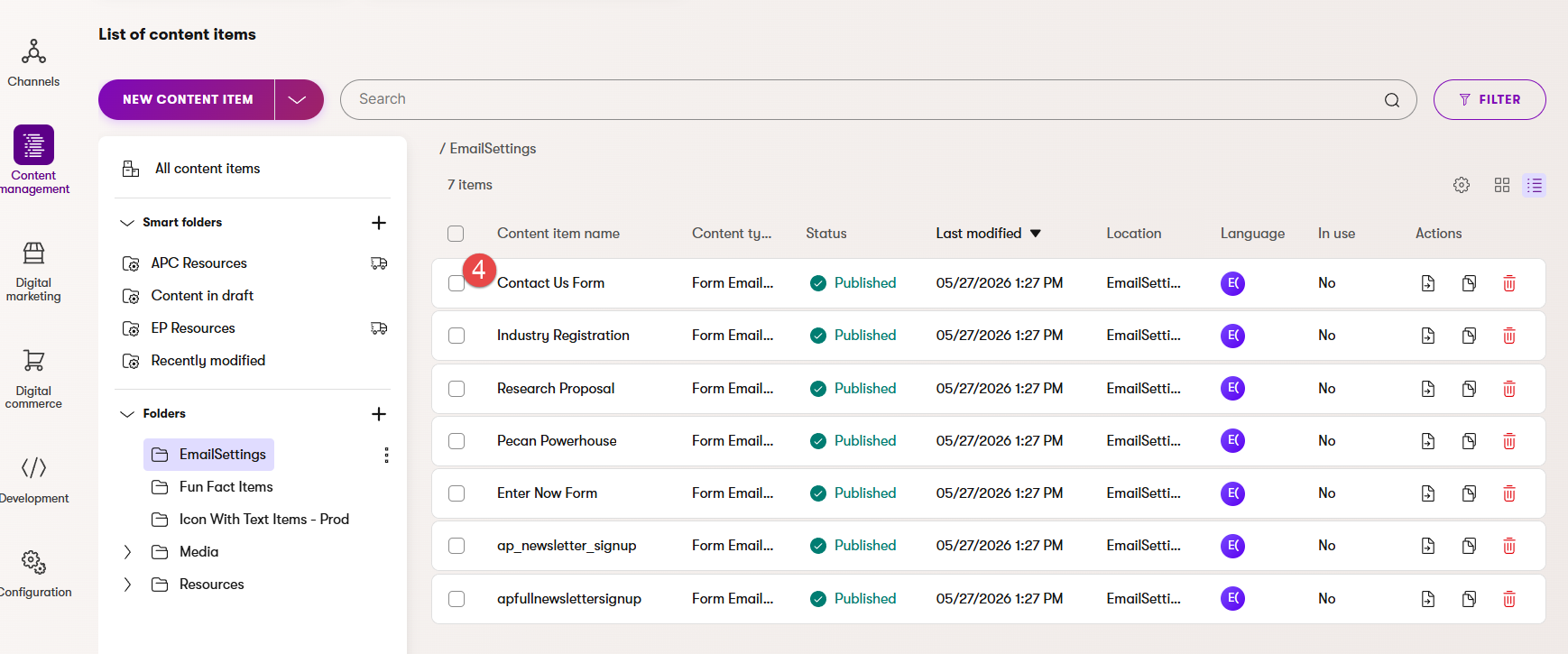 Kentico Email Settings 3 Kentico Email Settings 3