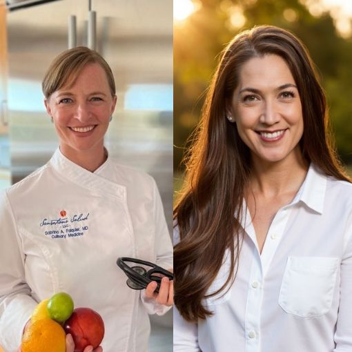 Serena Schaffner, CMO American Pecan Promotion Board and Sabrina Falquier, MD