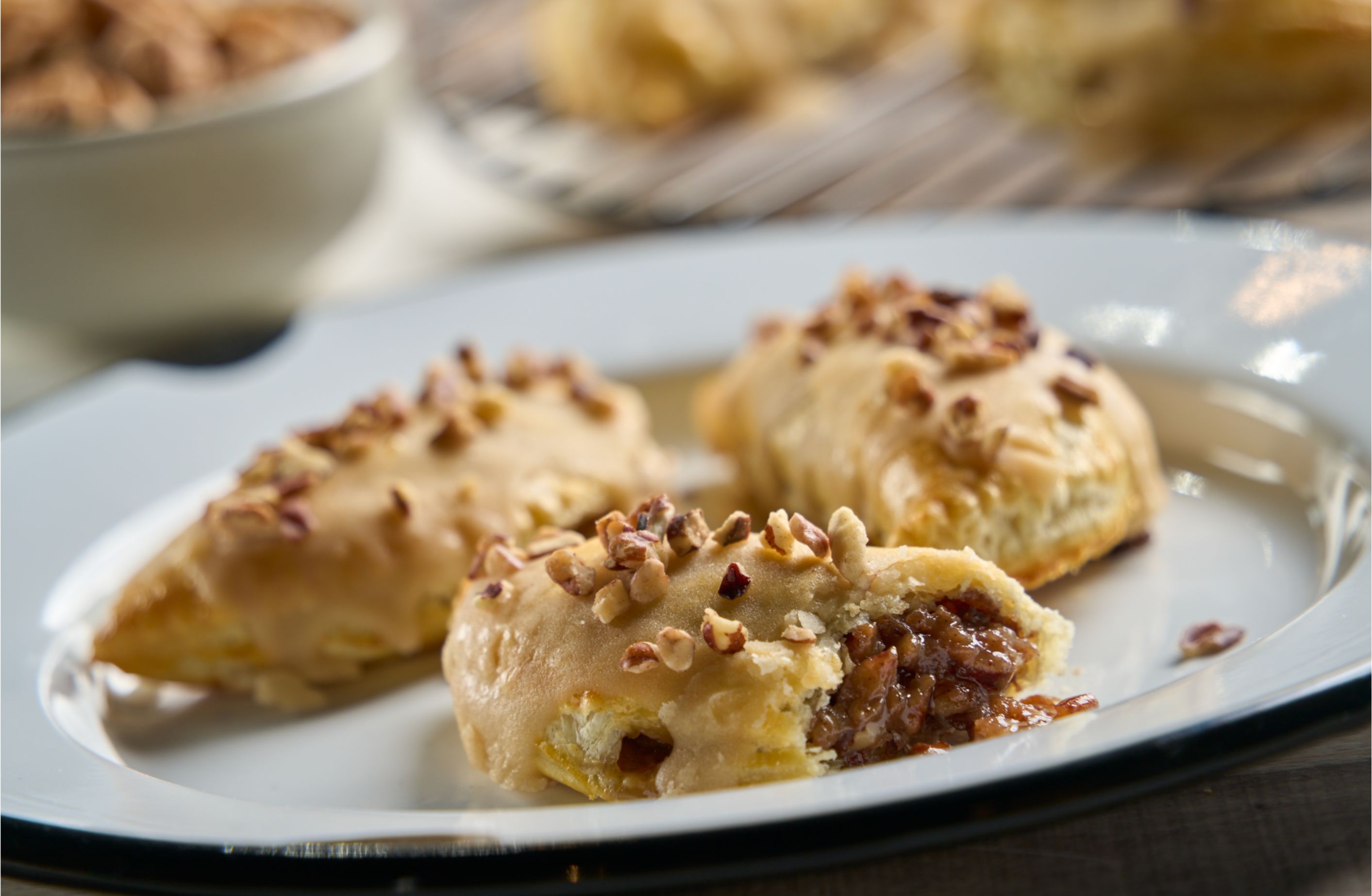 Bananas Foster Pecan Hand Pies