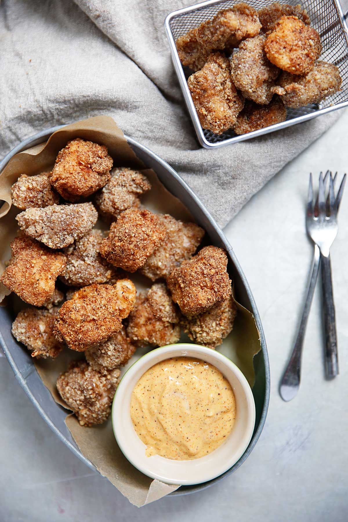 Pecan Popcorn Chicken