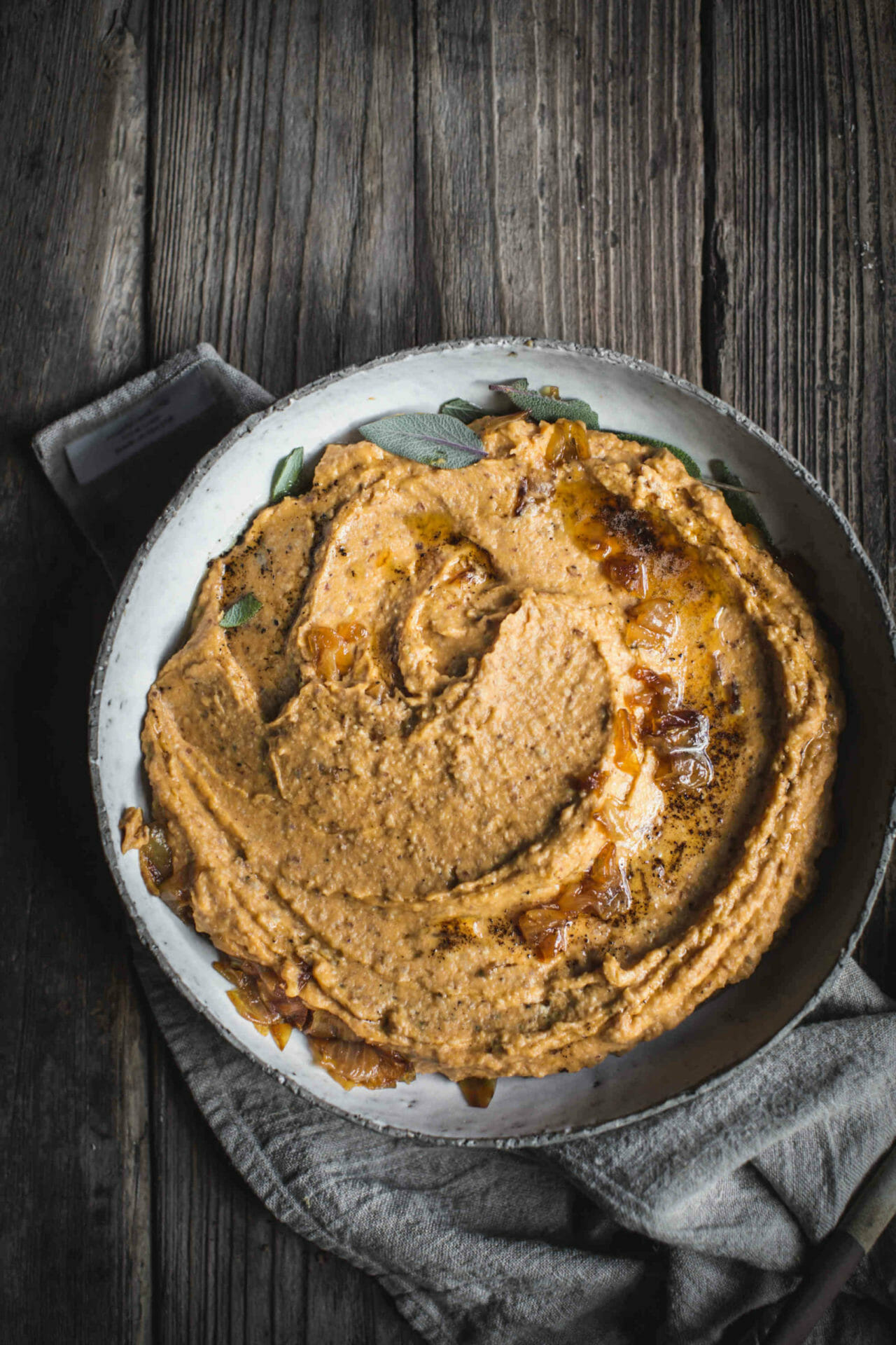 Sweet Potato and Pecan Puree