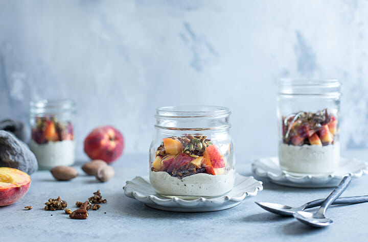 Pecan Super Seed Crumble Overnight Oats