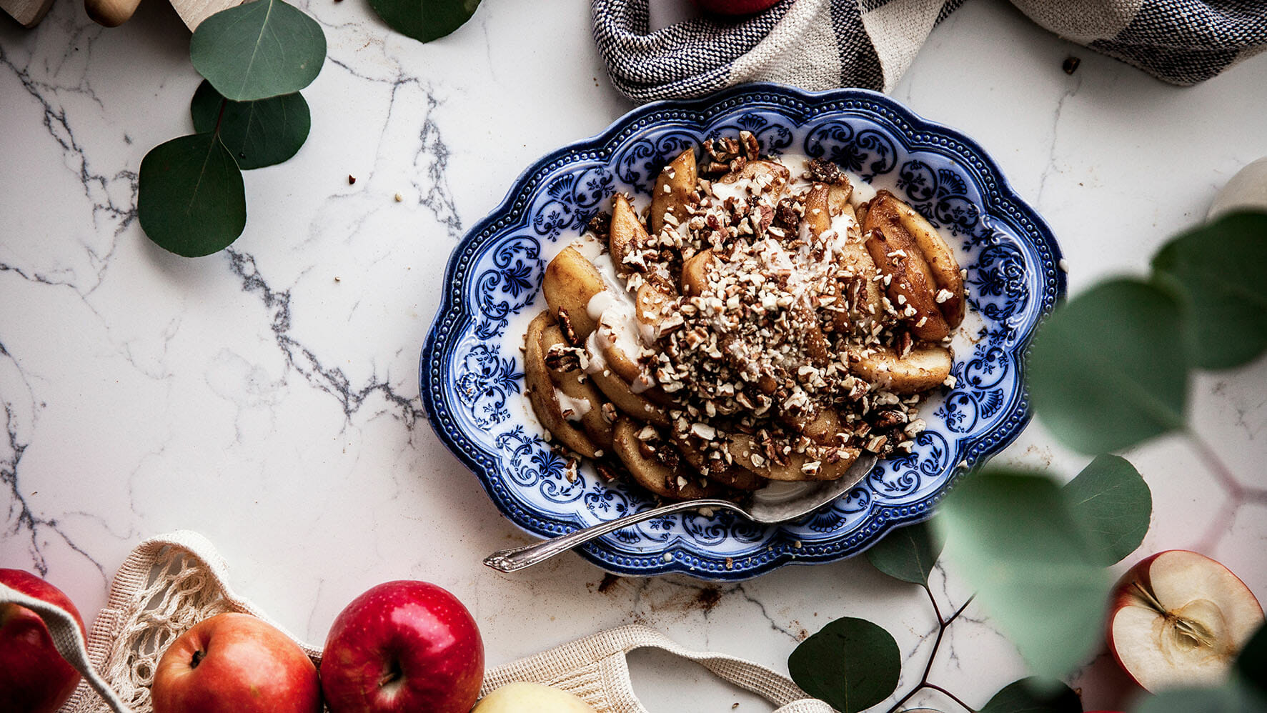 Deconstructed Dutch Apple Pecan Pie