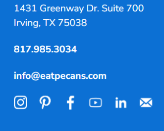 EP Footer Settings