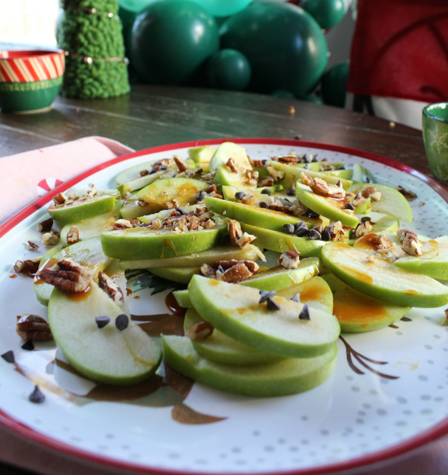 Apple Pecan Nachos