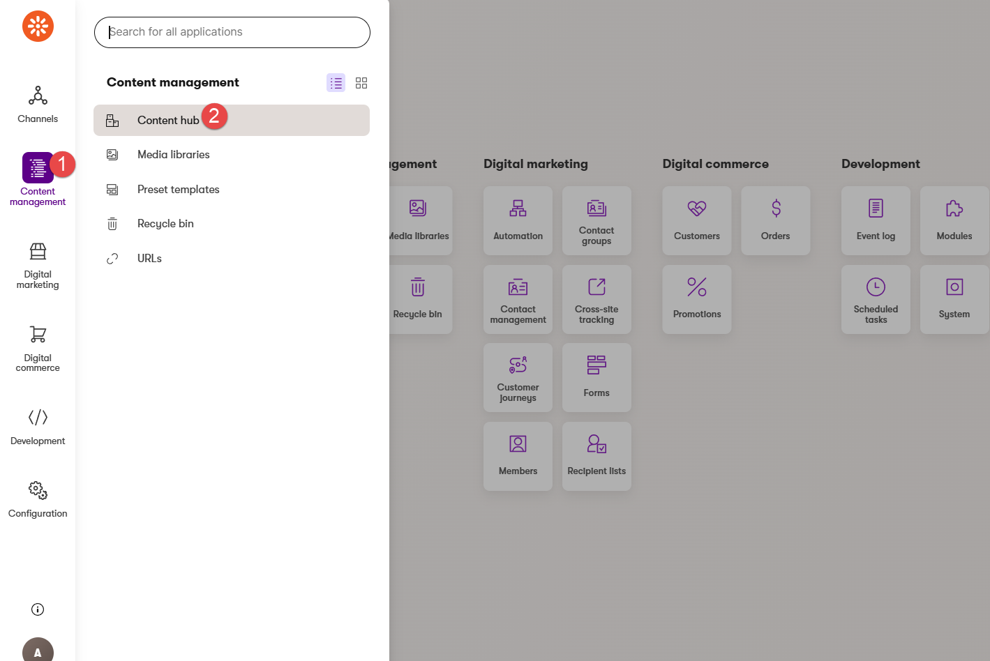 Kentico Email Settings 1 Kentico Email Settings 1