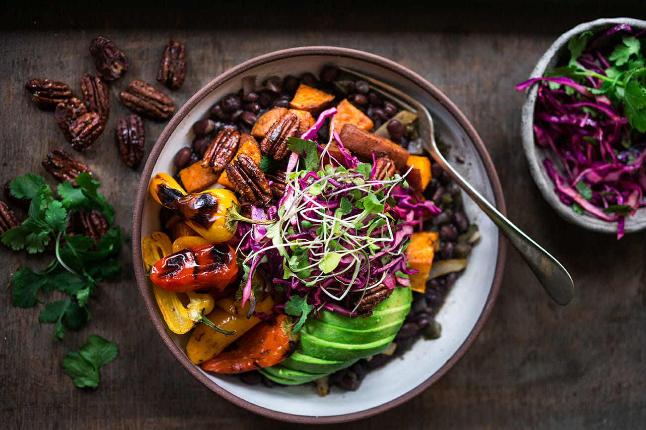 Mexican Style Oaxacan Bowl with Pecans