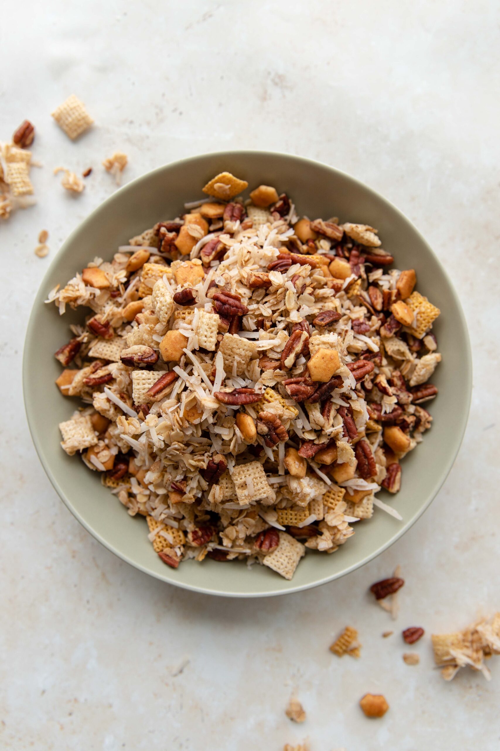 Coconut Pecan Snack Mix