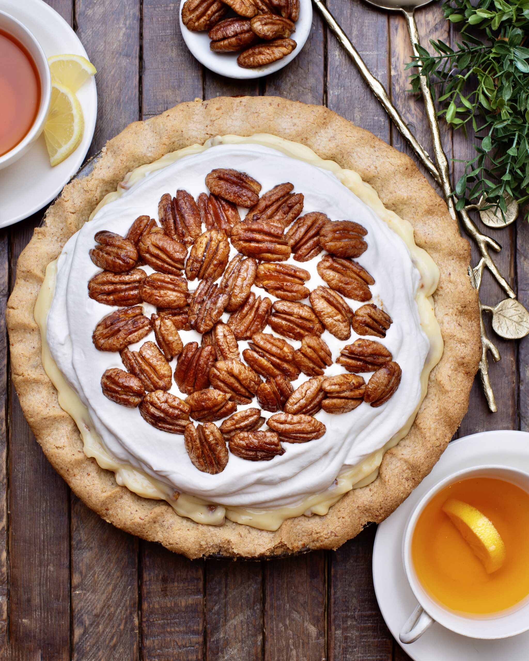 Banana Pudding Pecan Pie