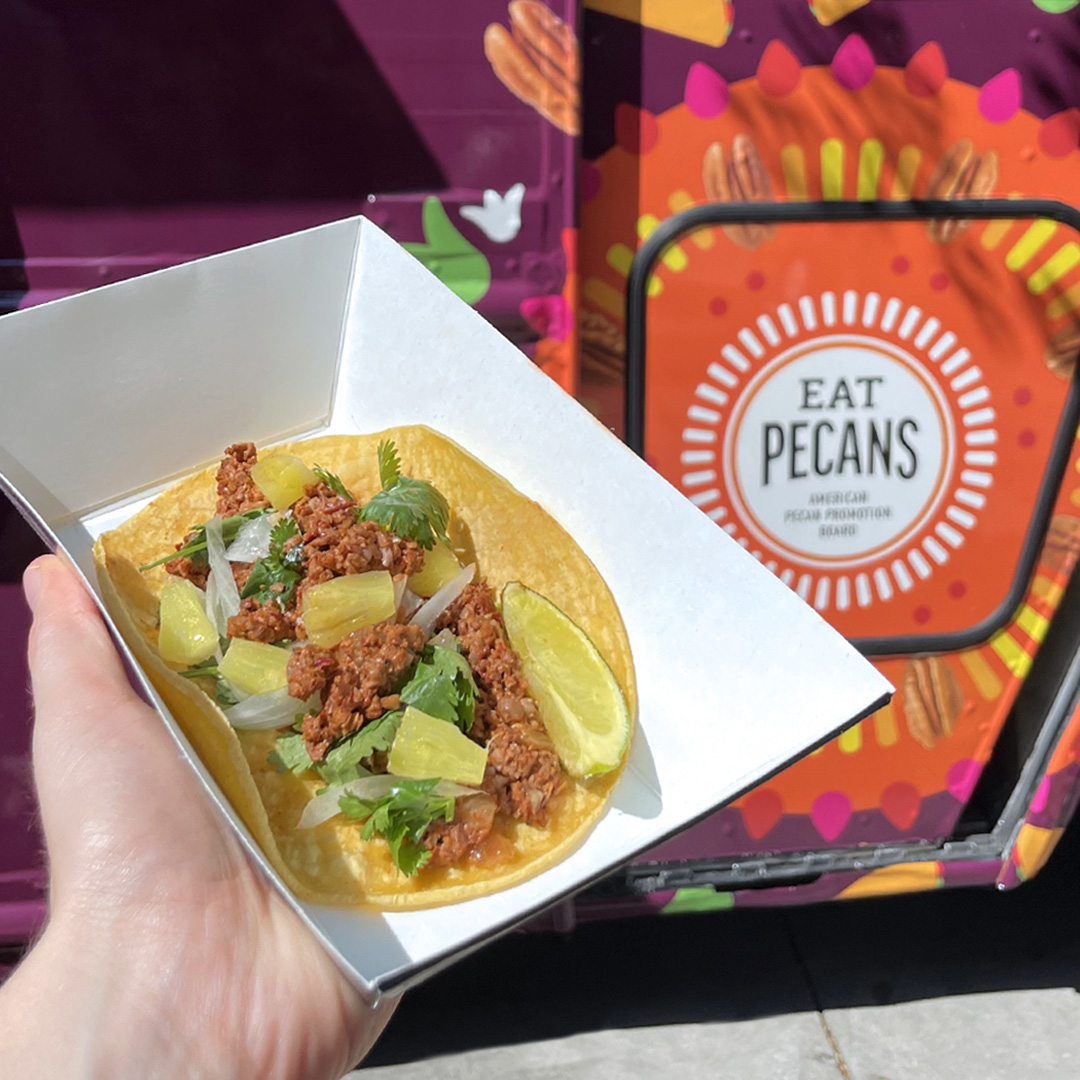 Vegan Pecan Al Pastor Tacos