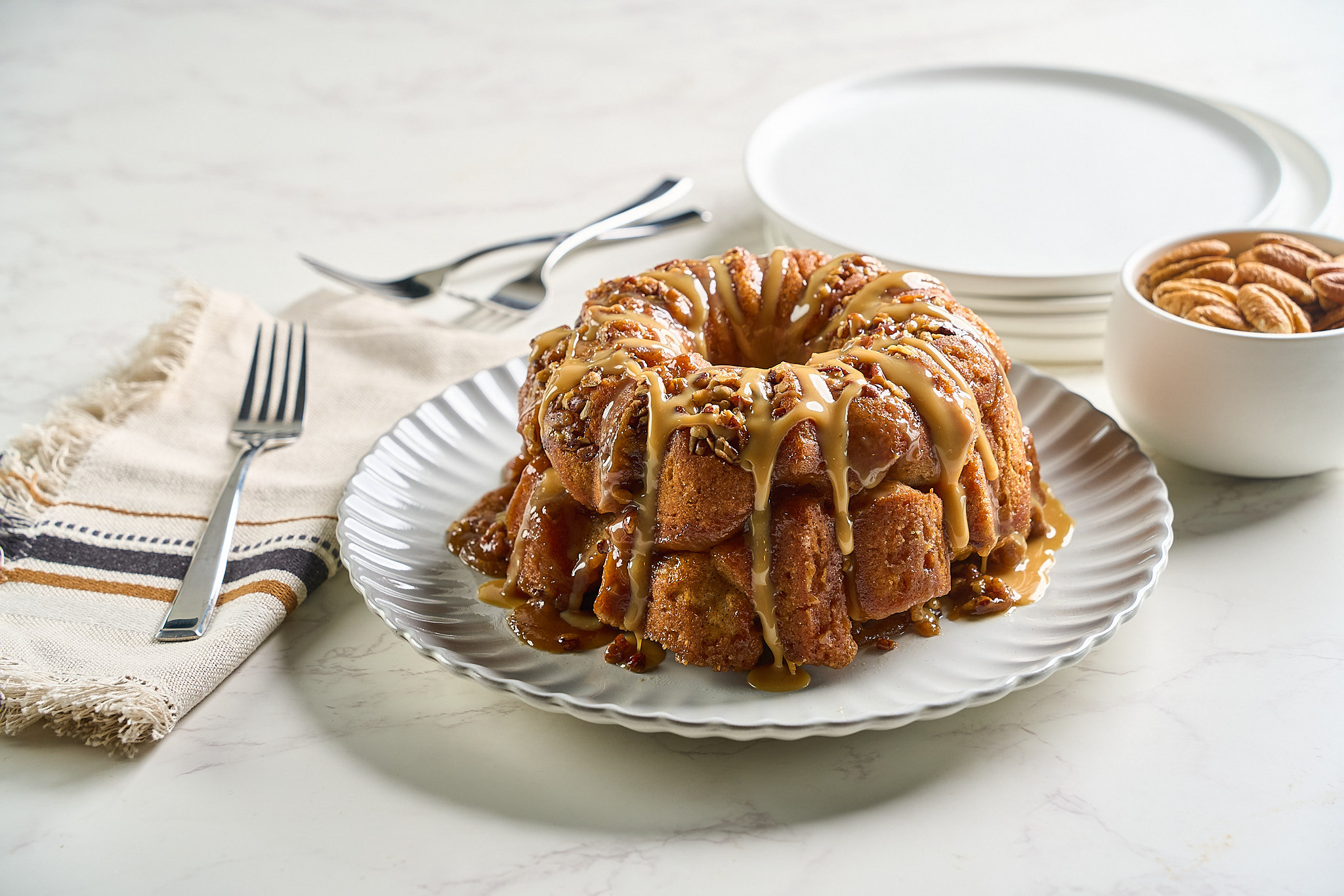 Pecan Pull-Apart Monkey Bread