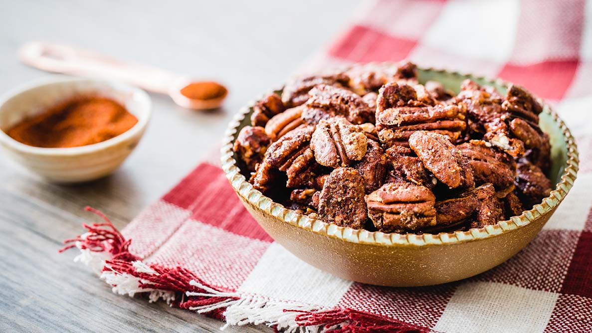 Smoky Spiced Pecans