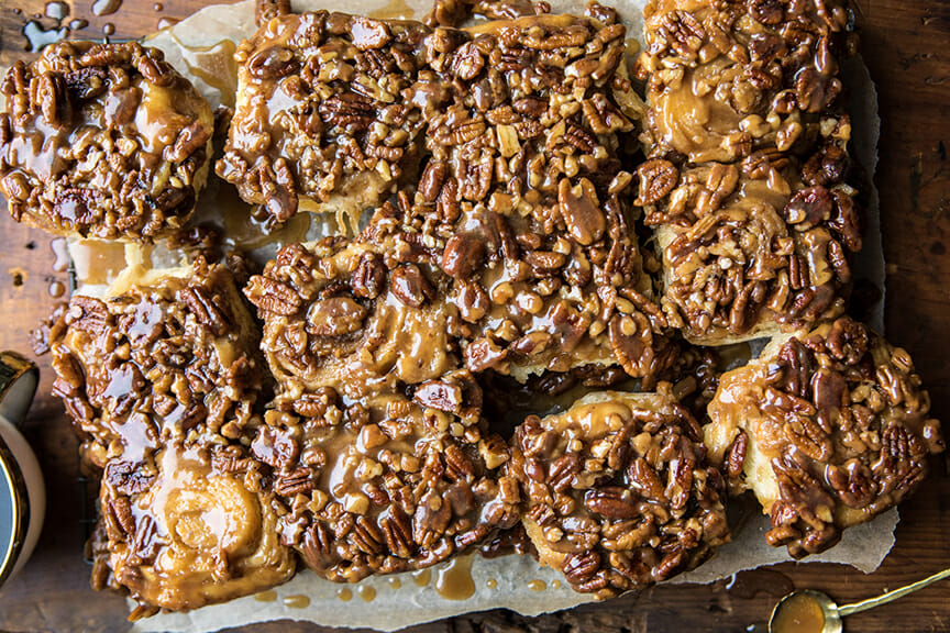 Extra Sticky Maple Pecan Sticky Buns | American Pecan Promotion Board
